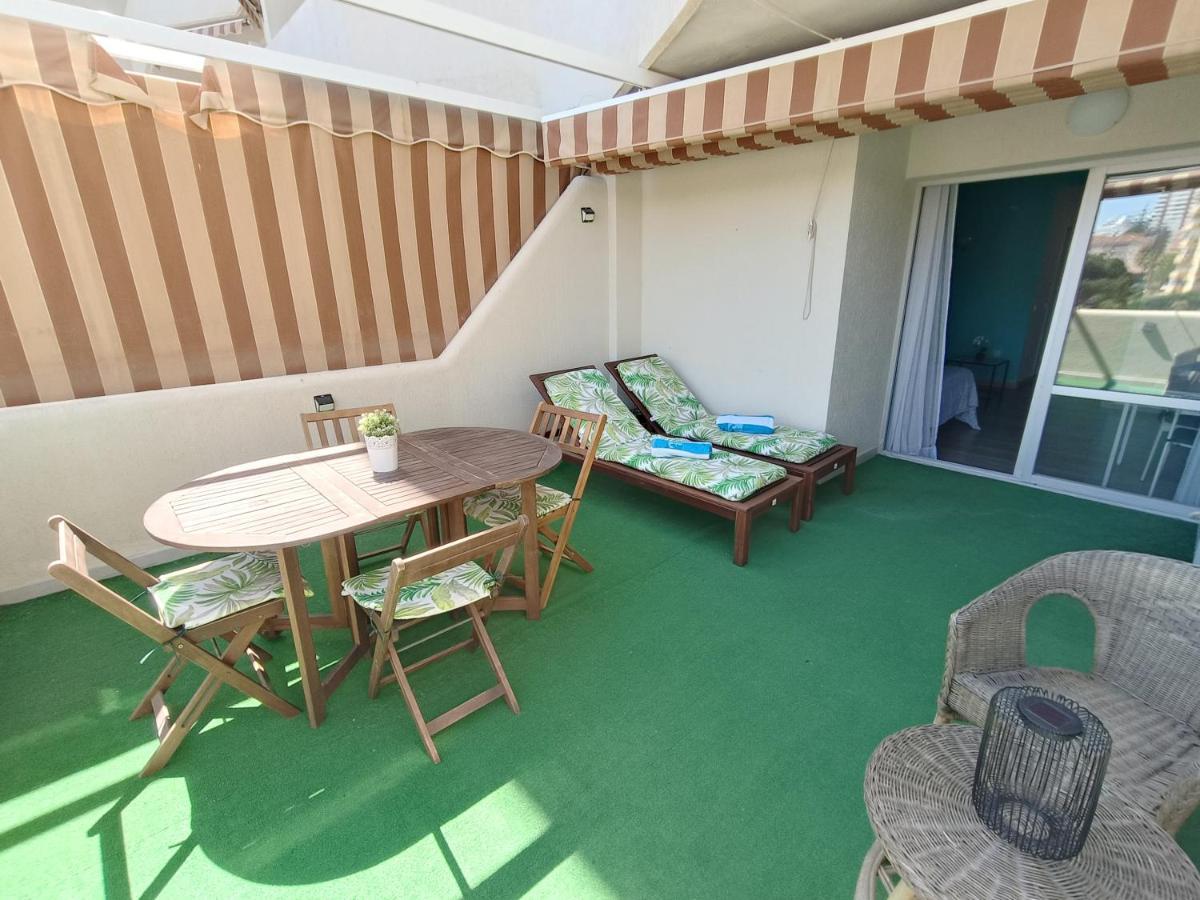 "Vive Benal Beach" Estudio Gran Terraza Y Parque Acuatico 1319 Benalmadena Bagian luar foto