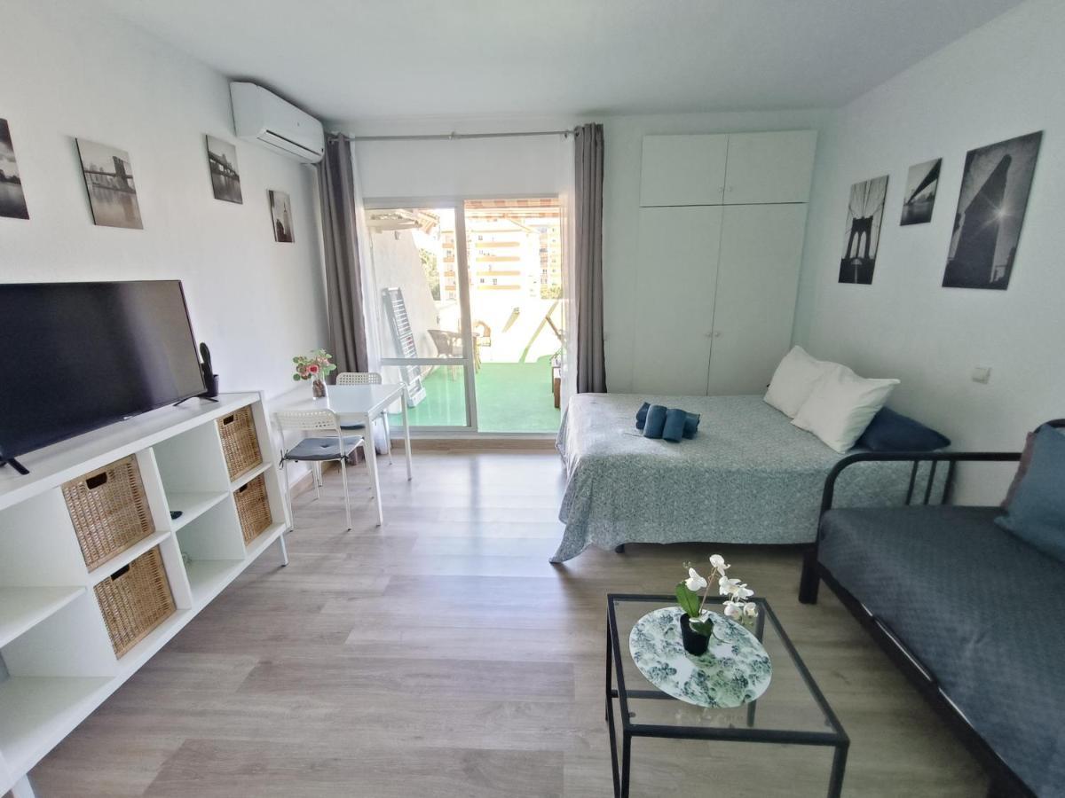"Vive Benal Beach" Estudio Gran Terraza Y Parque Acuatico 1319 Benalmadena Bagian luar foto
