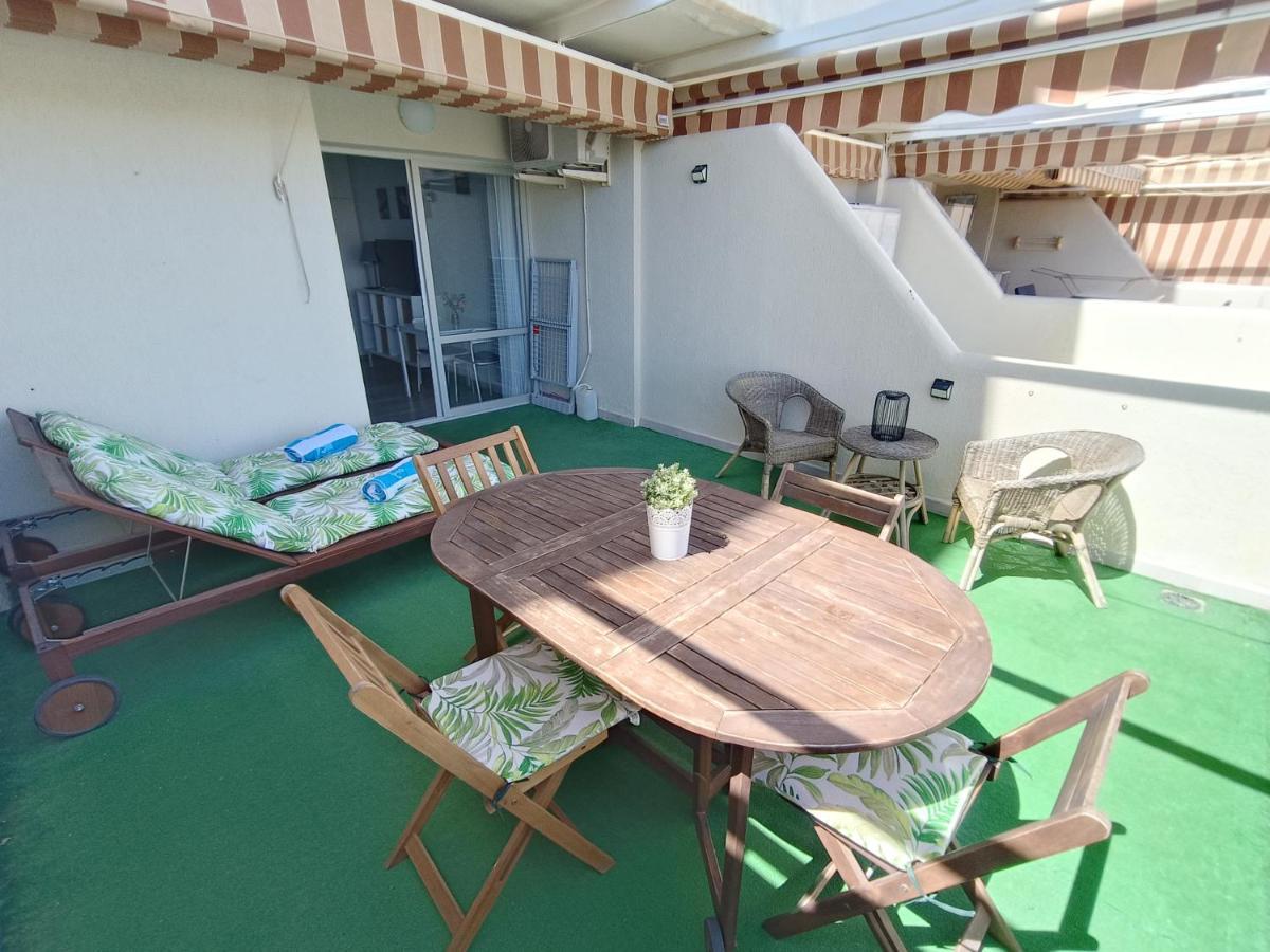 "Vive Benal Beach" Estudio Gran Terraza Y Parque Acuatico 1319 Benalmadena Bagian luar foto